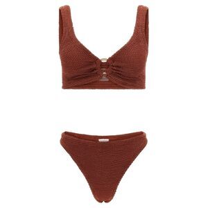 Hunza G Brown Polyamide Women's Bikini